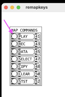 mapping keys